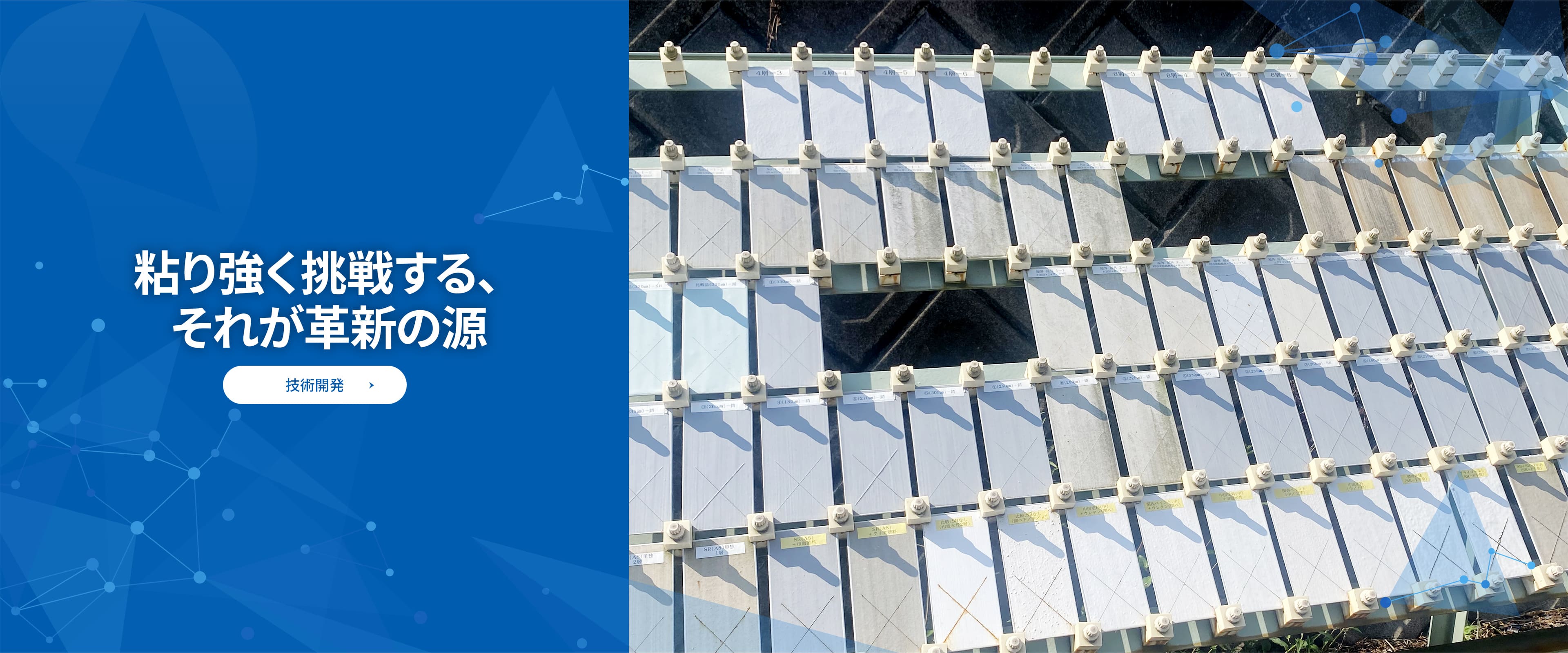 粘り強く挑戦する、それが革新の源